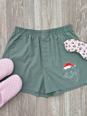 Spotted-Tailed Quoll Finley Cotton Boxer Shorts