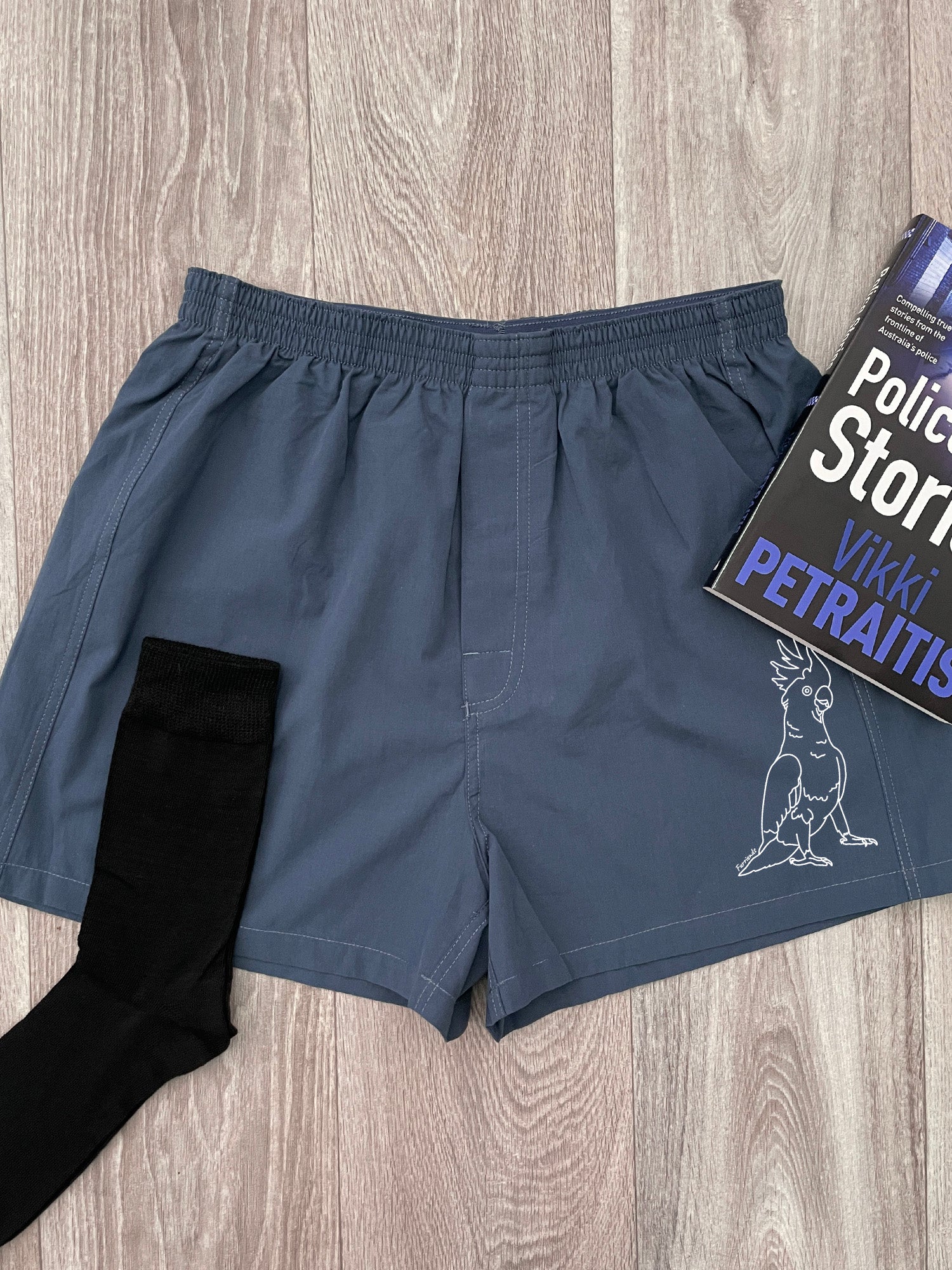 Sulphur-Crested Cockatoo Finley Cotton Boxer Shorts