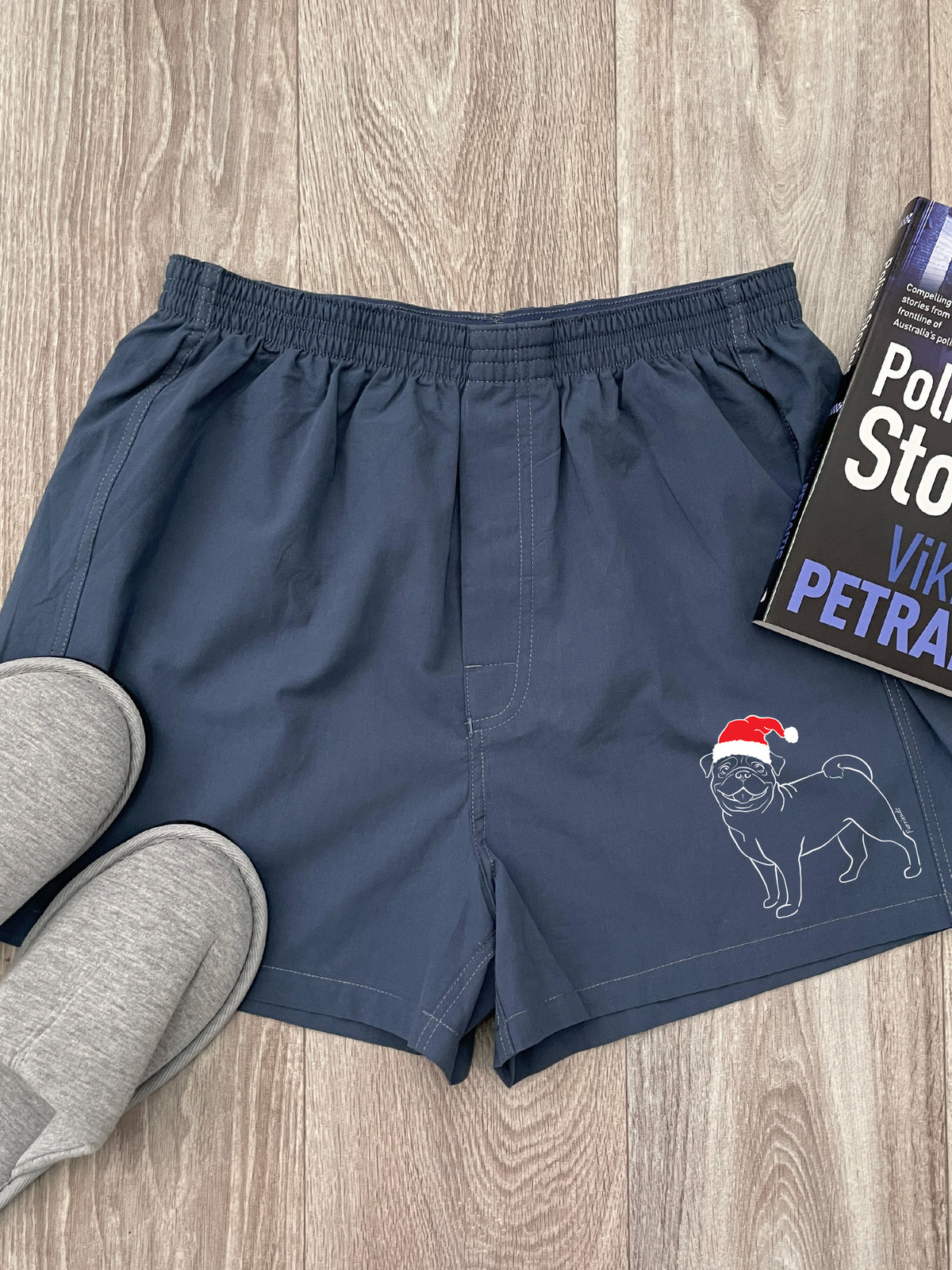 Pug boxer shorts on sale