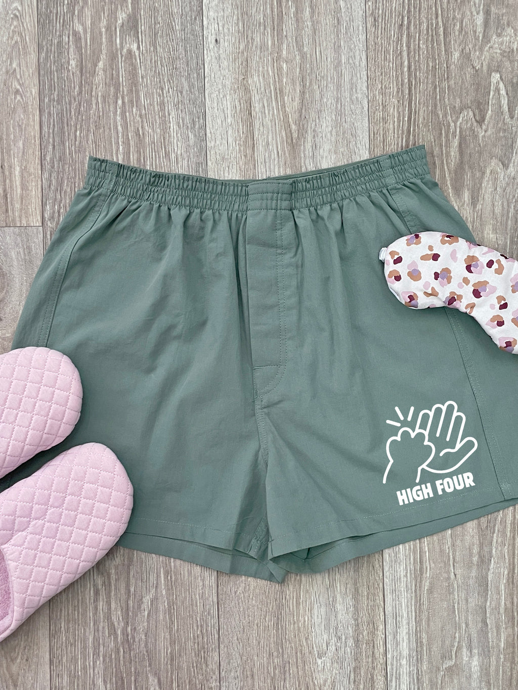 High Four Finley Cotton Boxer Shorts