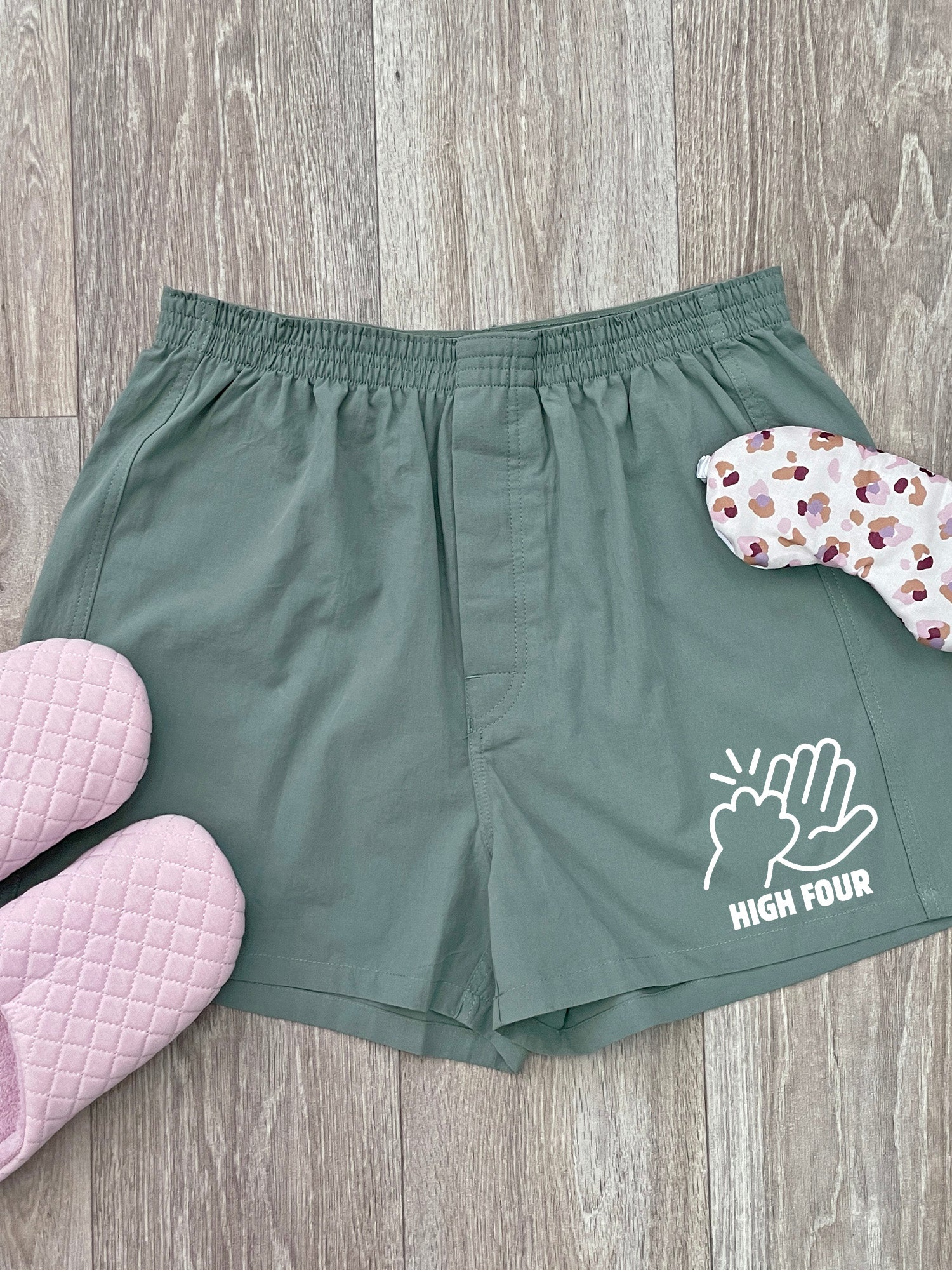 High Four Finley Cotton Boxer Shorts