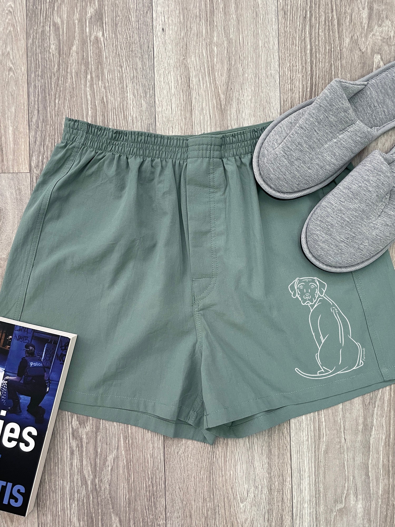 Rhodesian Ridgeback Finley Cotton Boxer Shorts