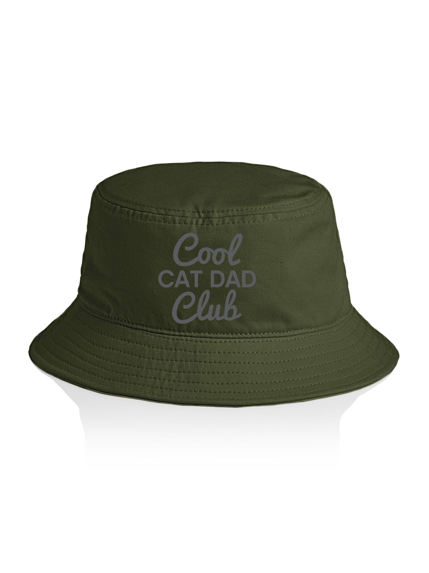 Cool Cat Dad Club Signature Script Bucket Hat