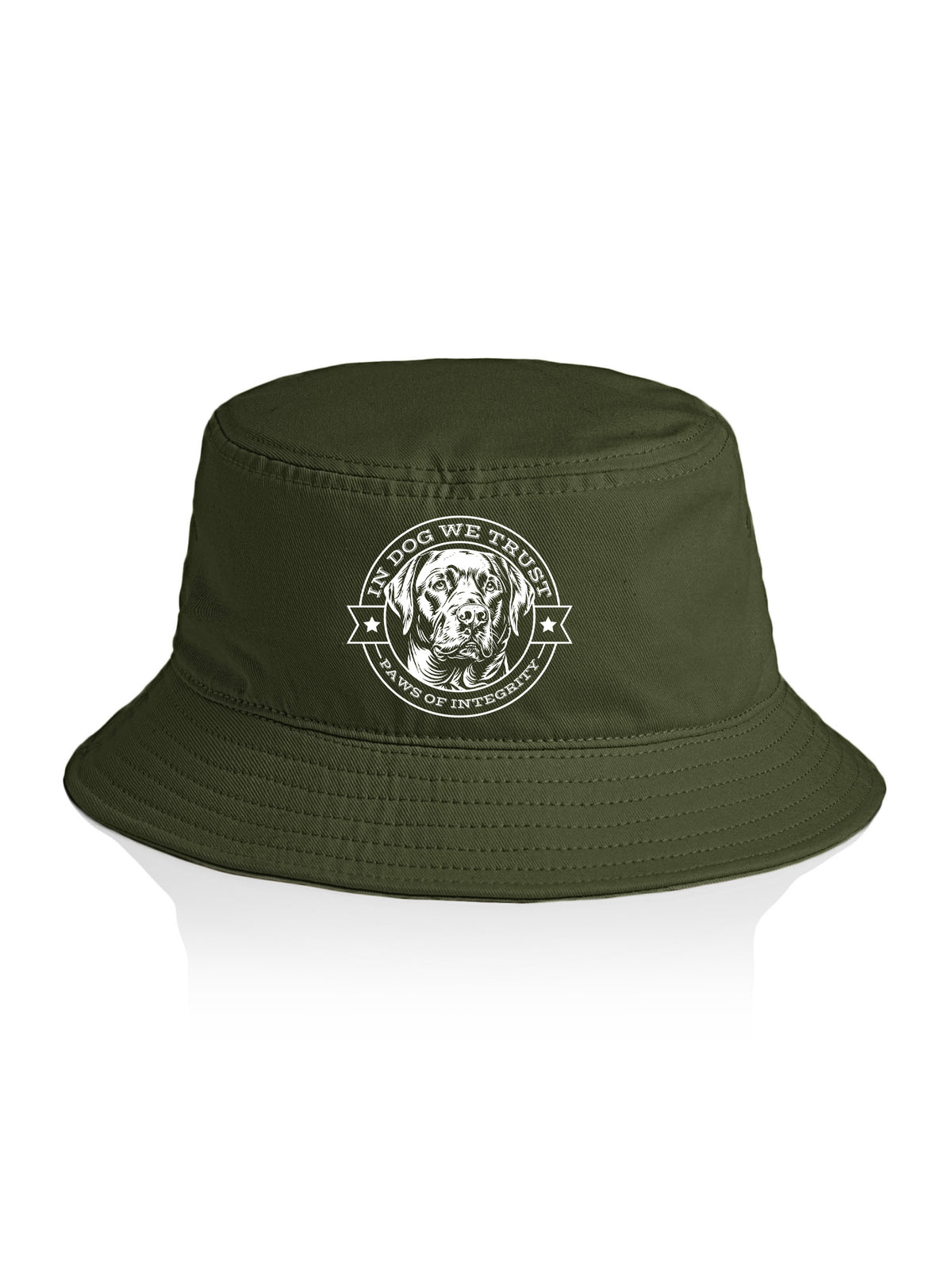 In Dog We Trust Bucket Hat
