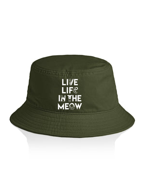 Live Life In The Meow Bucket Hat