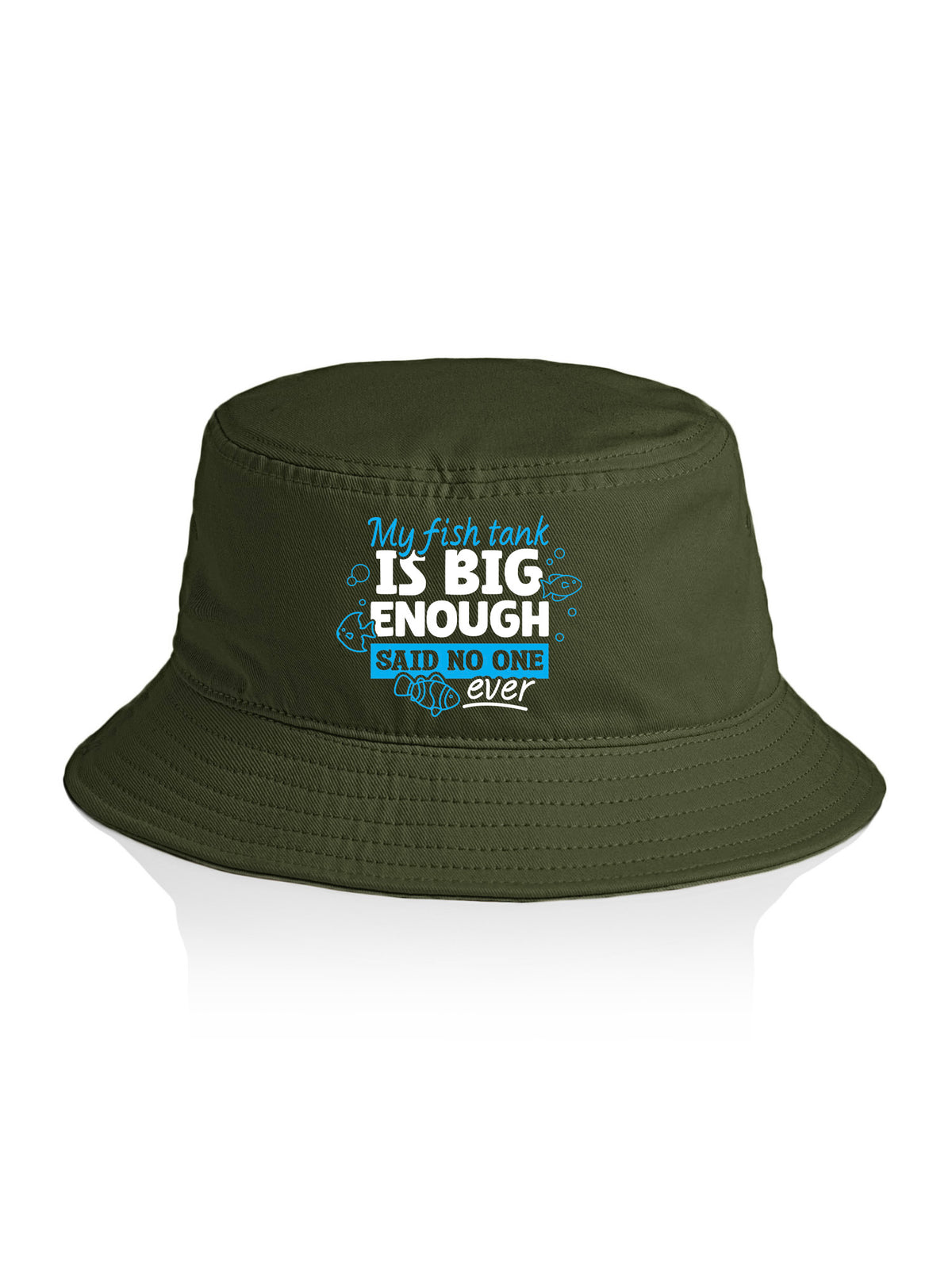 My Fish Tank Is Big Enough Bucket Hat