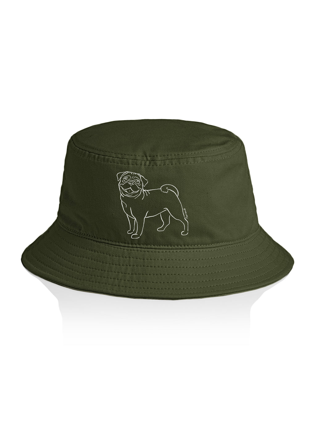 Pug Bucket Hat