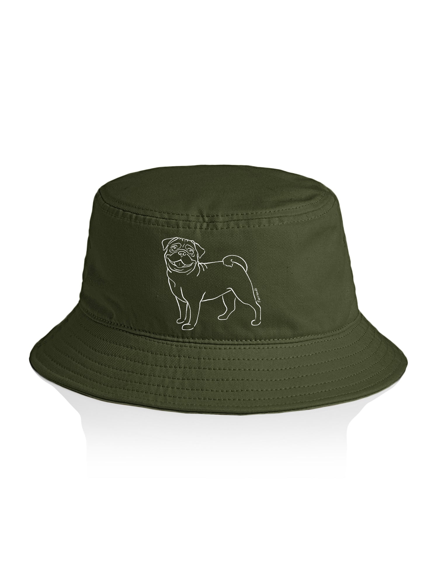 Pug Bucket Hat