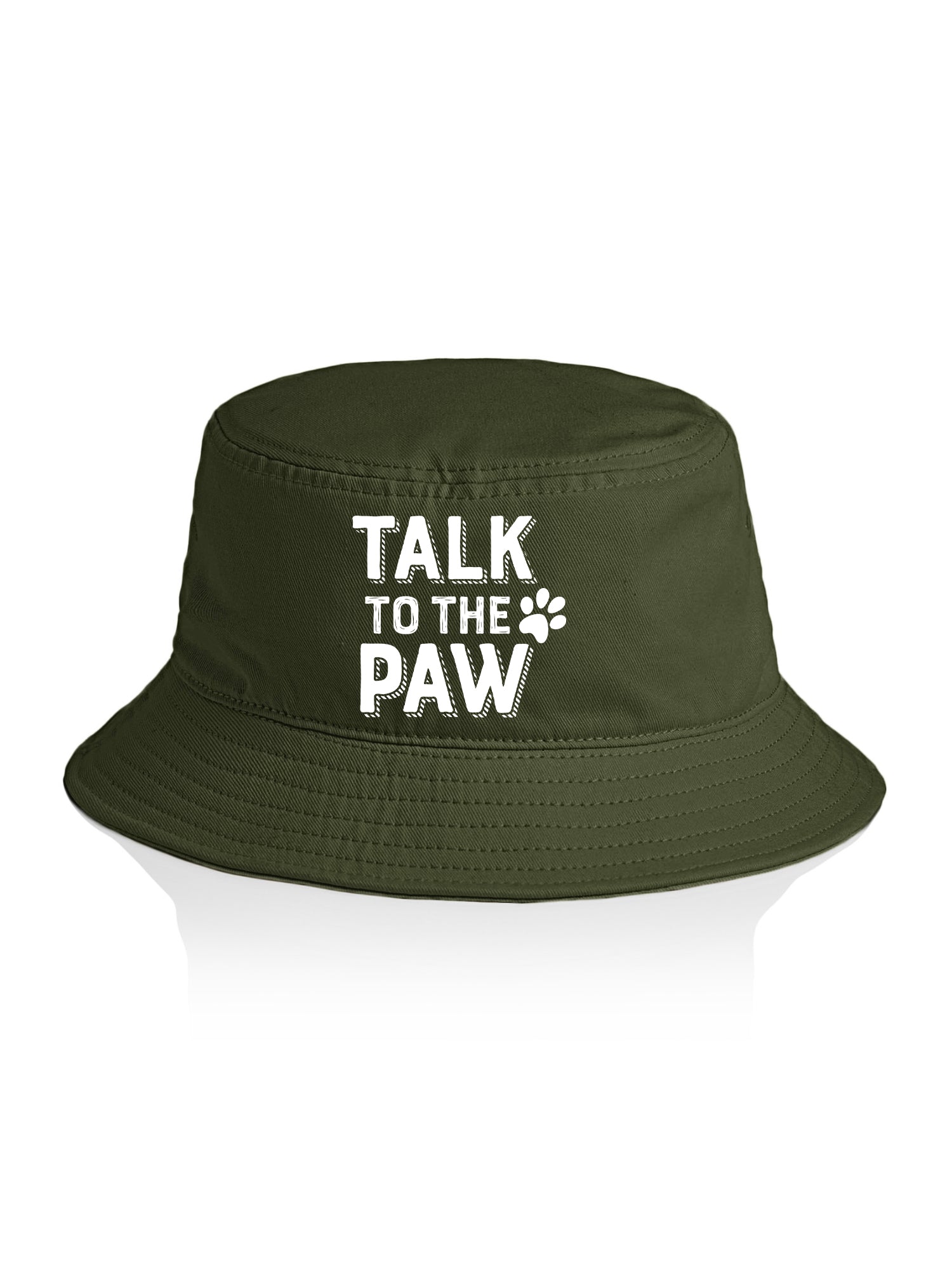 Talk To The Paw Bucket Hat