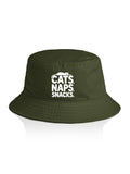 Cats. Naps. Snacks. Bucket Hat