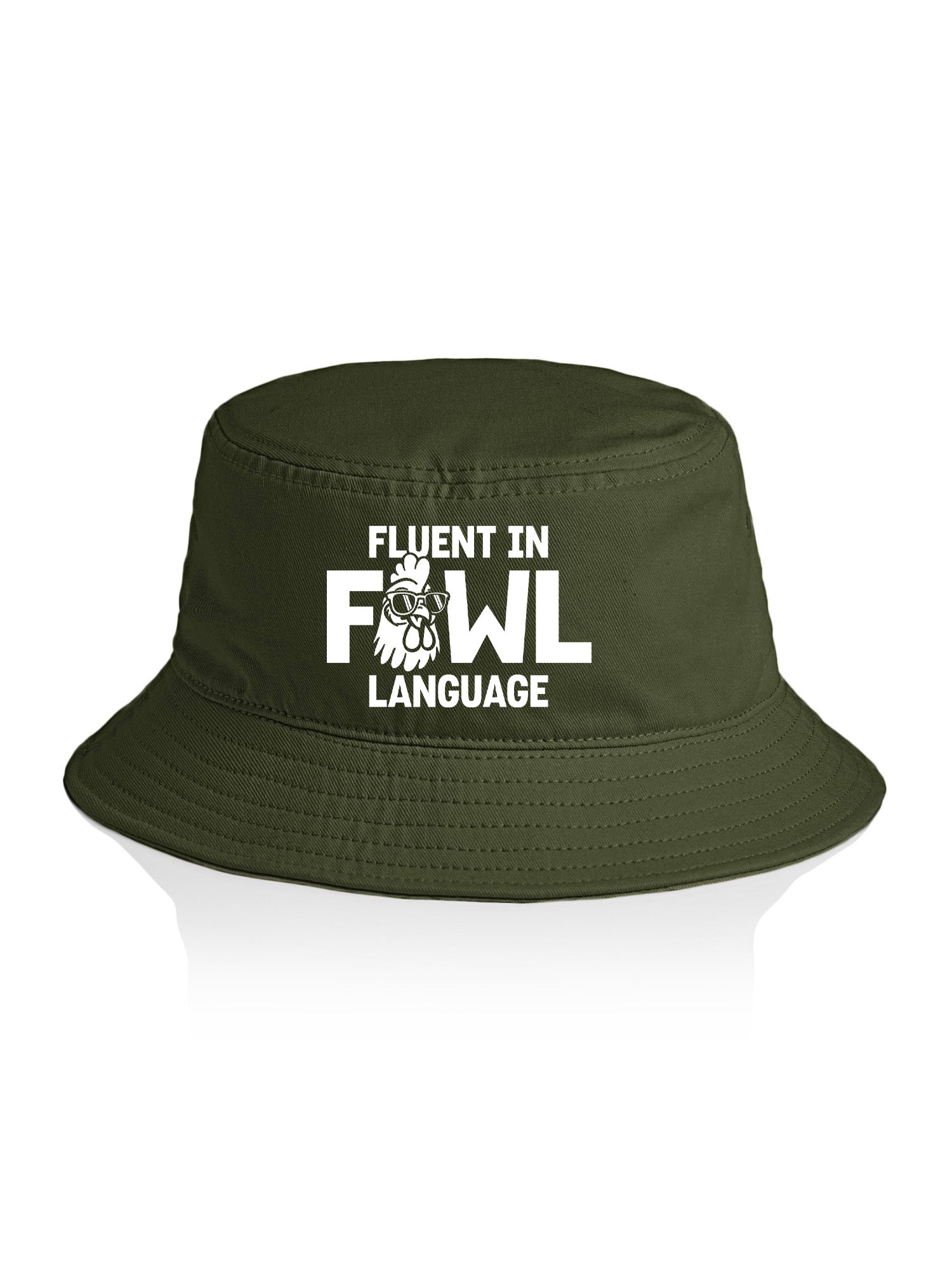 Fluent In Fowl Language Bucket Hat