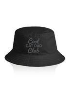 Cool Cat Dad Club Signature Script Bucket Hat