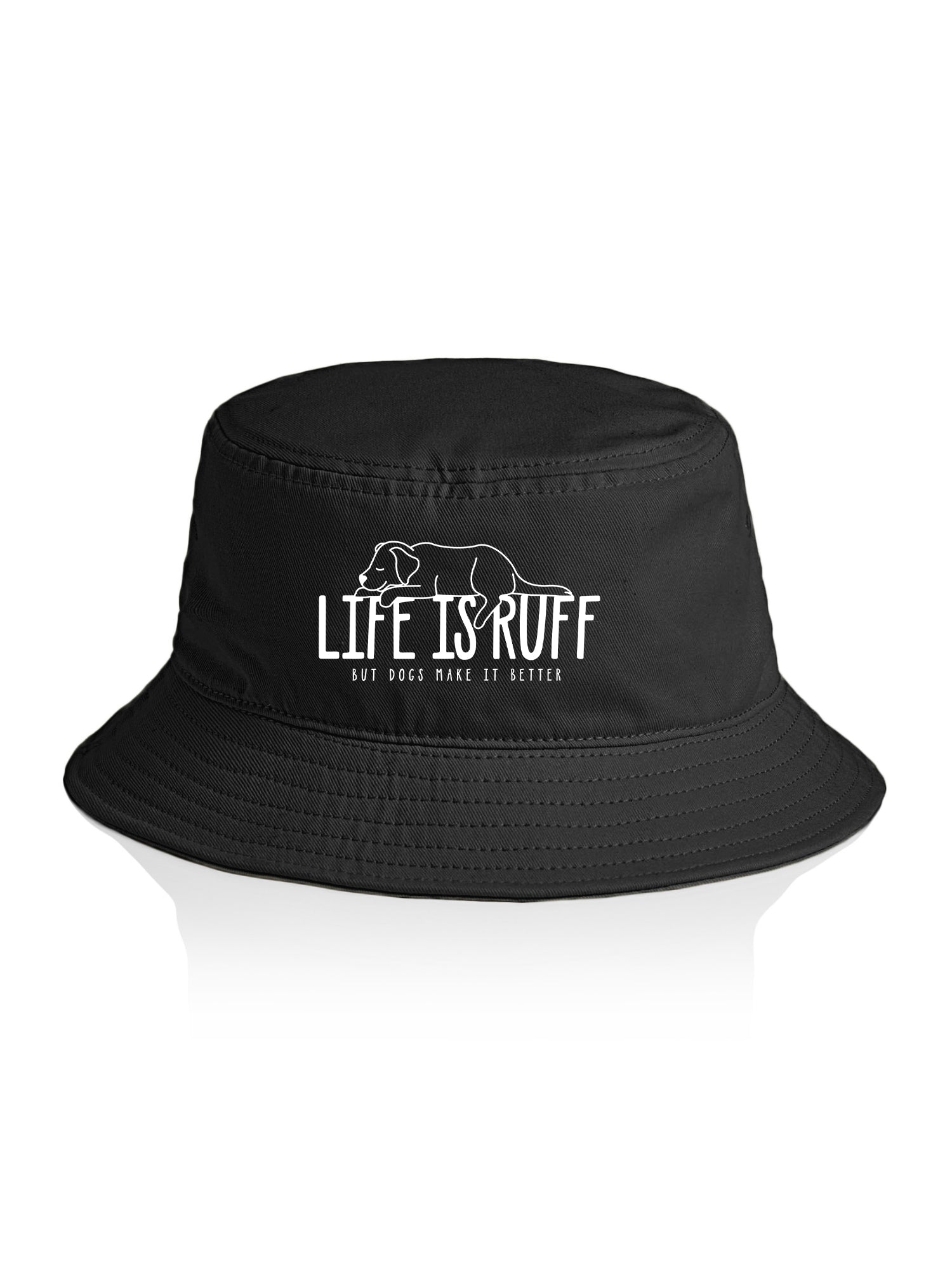 Life Is Ruff Bucket Hat
