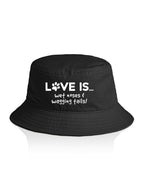 Love is...Wet Noses & Wagging Tails! Bucket Hat