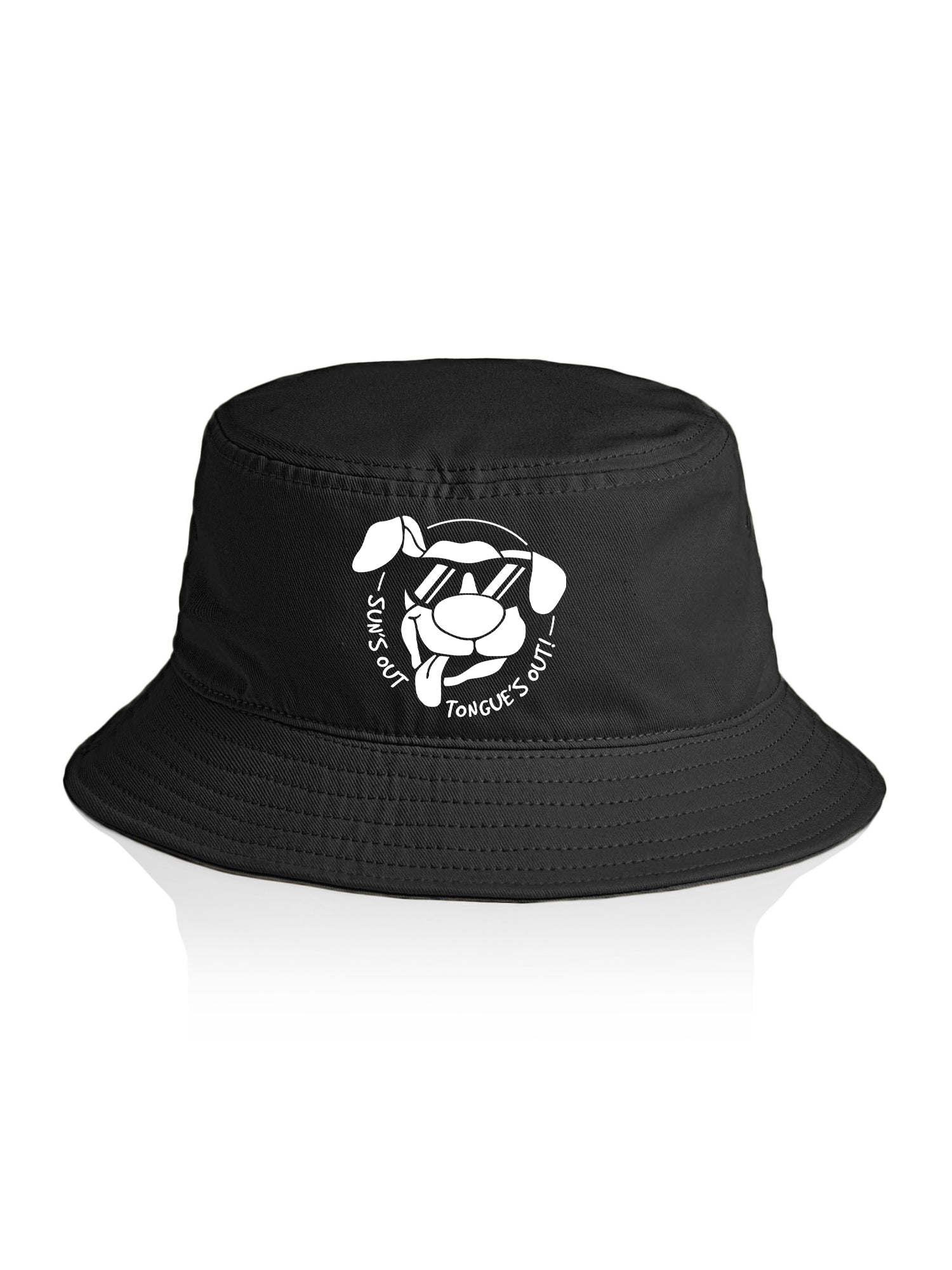 Sun's Out Tongue's Out Bucket Hat