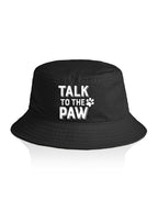 Talk To The Paw Bucket Hat