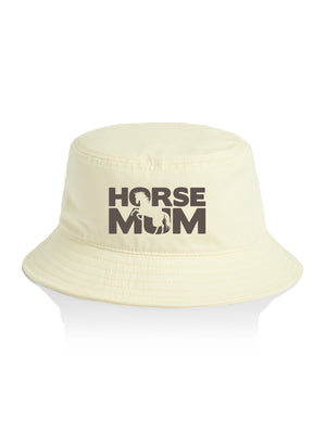 Horse Mum Silhouette Bucket Hat