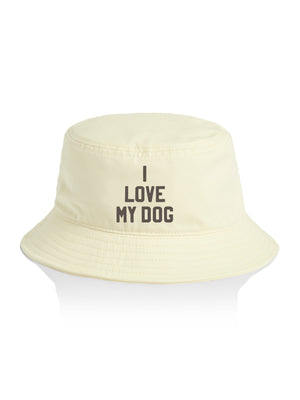 I Love My Dog Bucket Hat