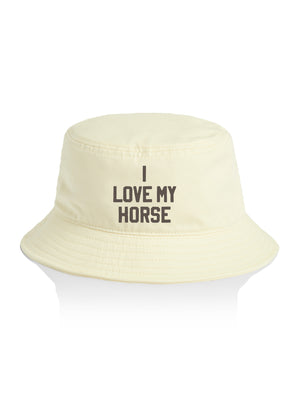 I Love My Horse Bucket Hat