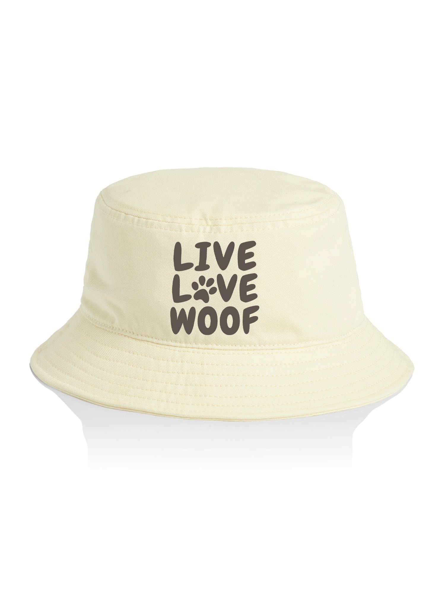 Live Love Woof Bucket Hat