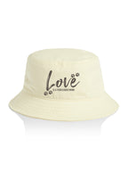 Love Is A Four-Legged Word Bucket Hat