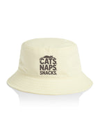 Cats. Naps. Snacks. Bucket Hat