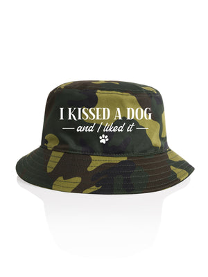 I Kissed A Dog And I Liked It Bucket Hat
