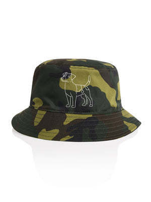 Jack Russell Terrier (Smooth Coat) Bucket Hat