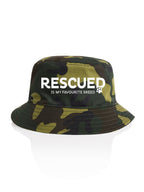 Rescued Is My Favourite Breed Bucket Hat