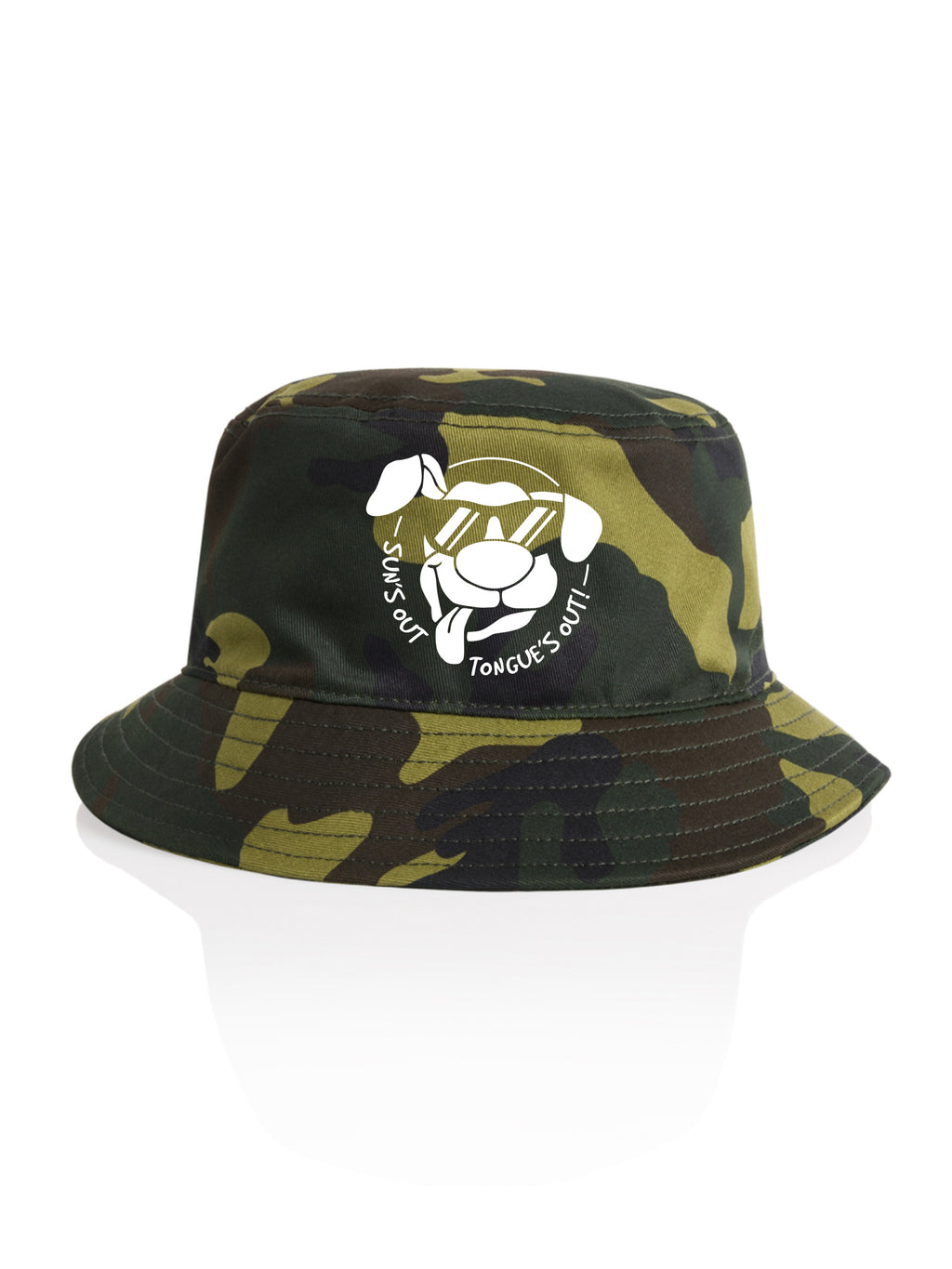 Sun's Out Tongue's Out Bucket Hat