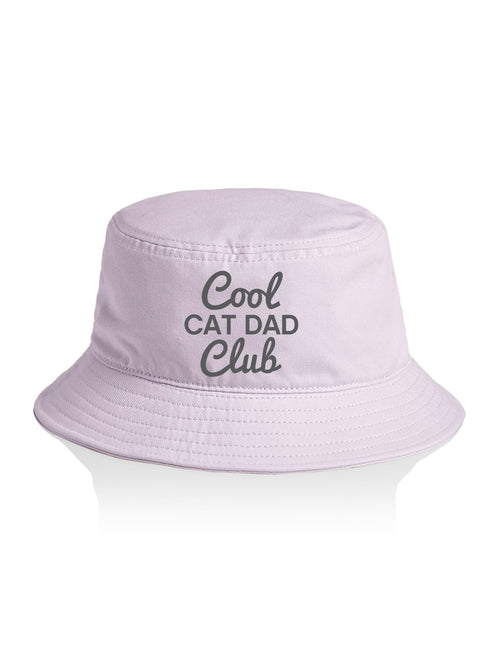 Cool Cat Dad Club Signature Script Bucket Hat