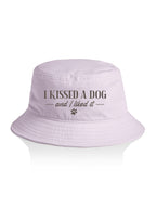 I Kissed A Dog And I Liked It Bucket Hat