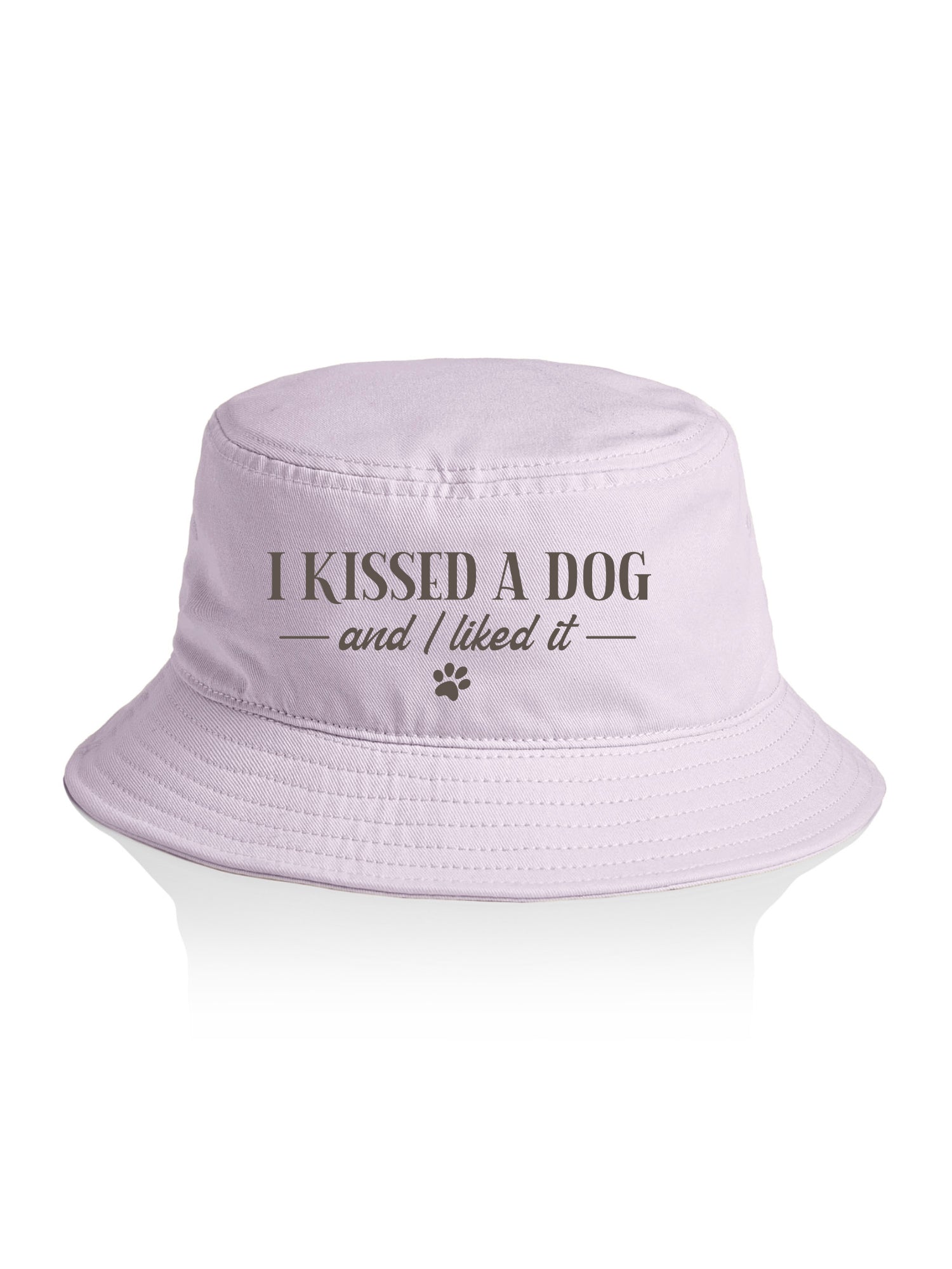 I Kissed A Dog And I Liked It Bucket Hat