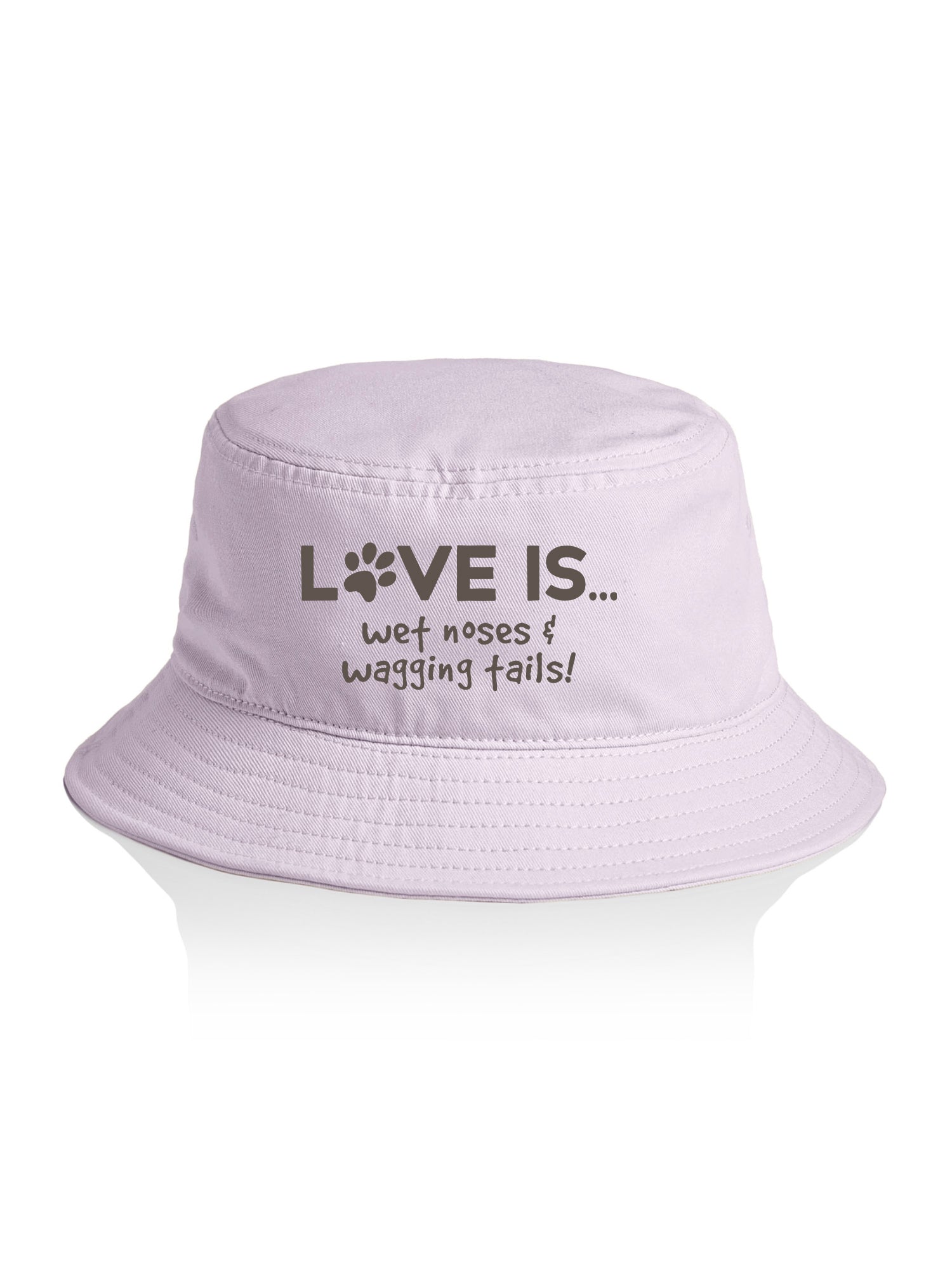 Love is...Wet Noses & Wagging Tails! Bucket Hat