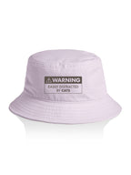 Warning Sign! Easily Distracted By... Customisable Bucket Hat