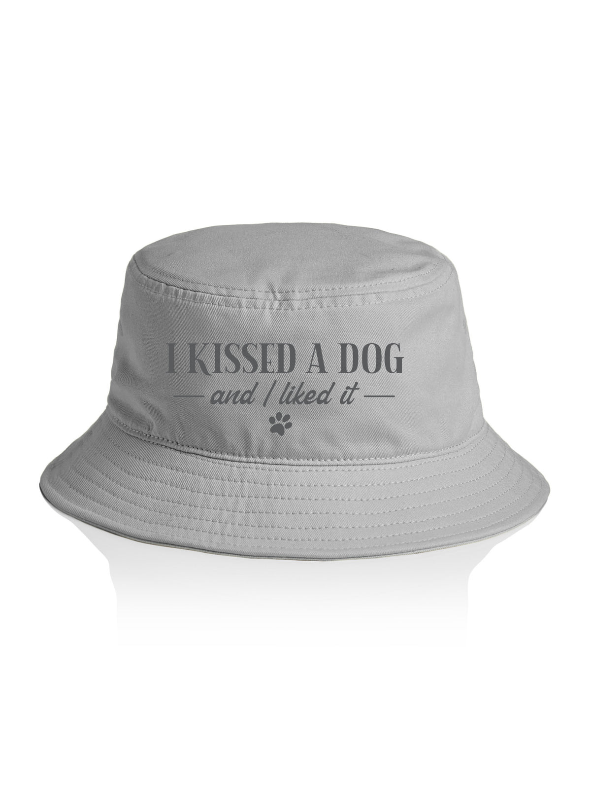 I Kissed A Dog And I Liked It Bucket Hat