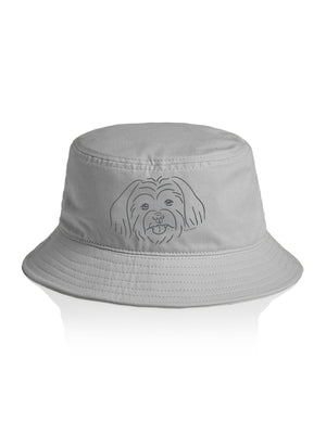 Maltese Terrier Bucket Hat