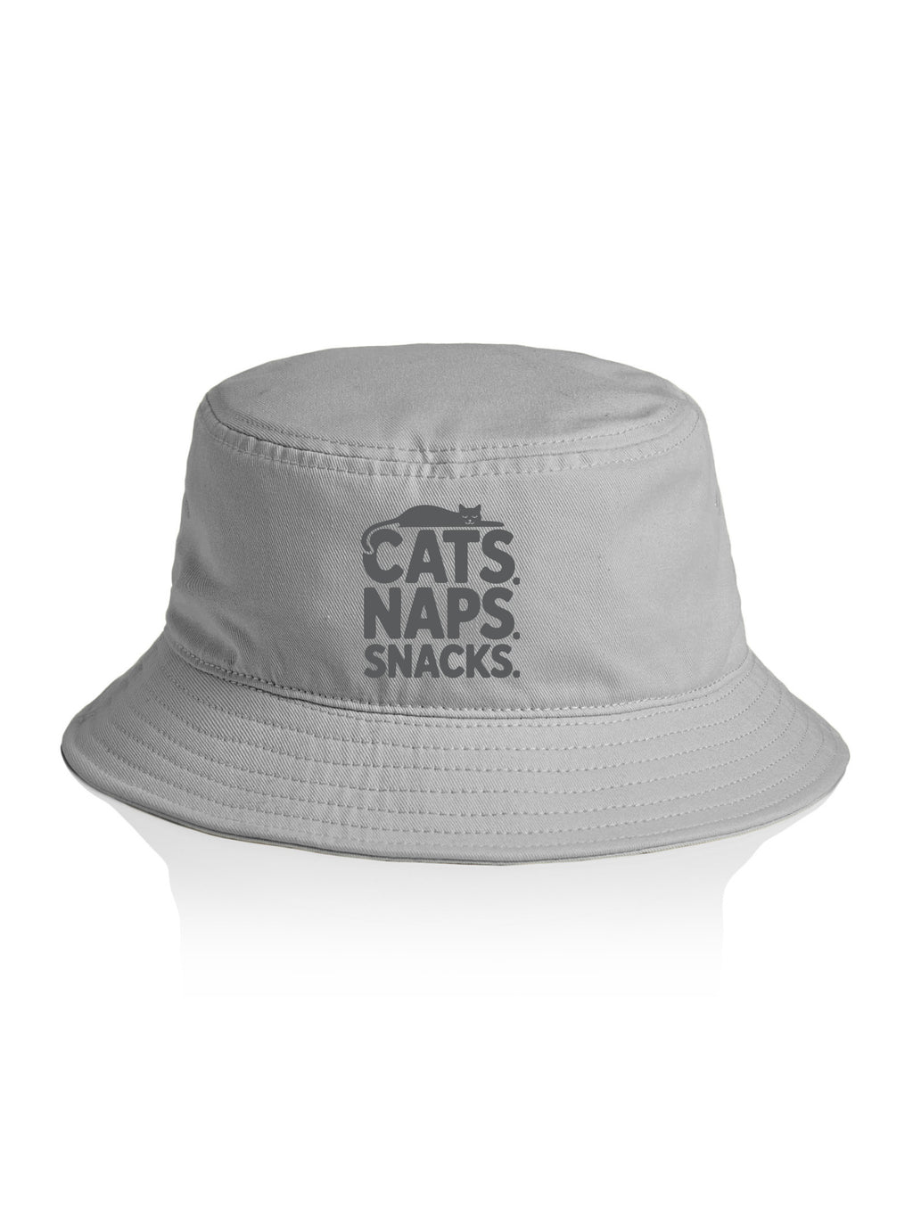 Cats. Naps. Snacks. Bucket Hat