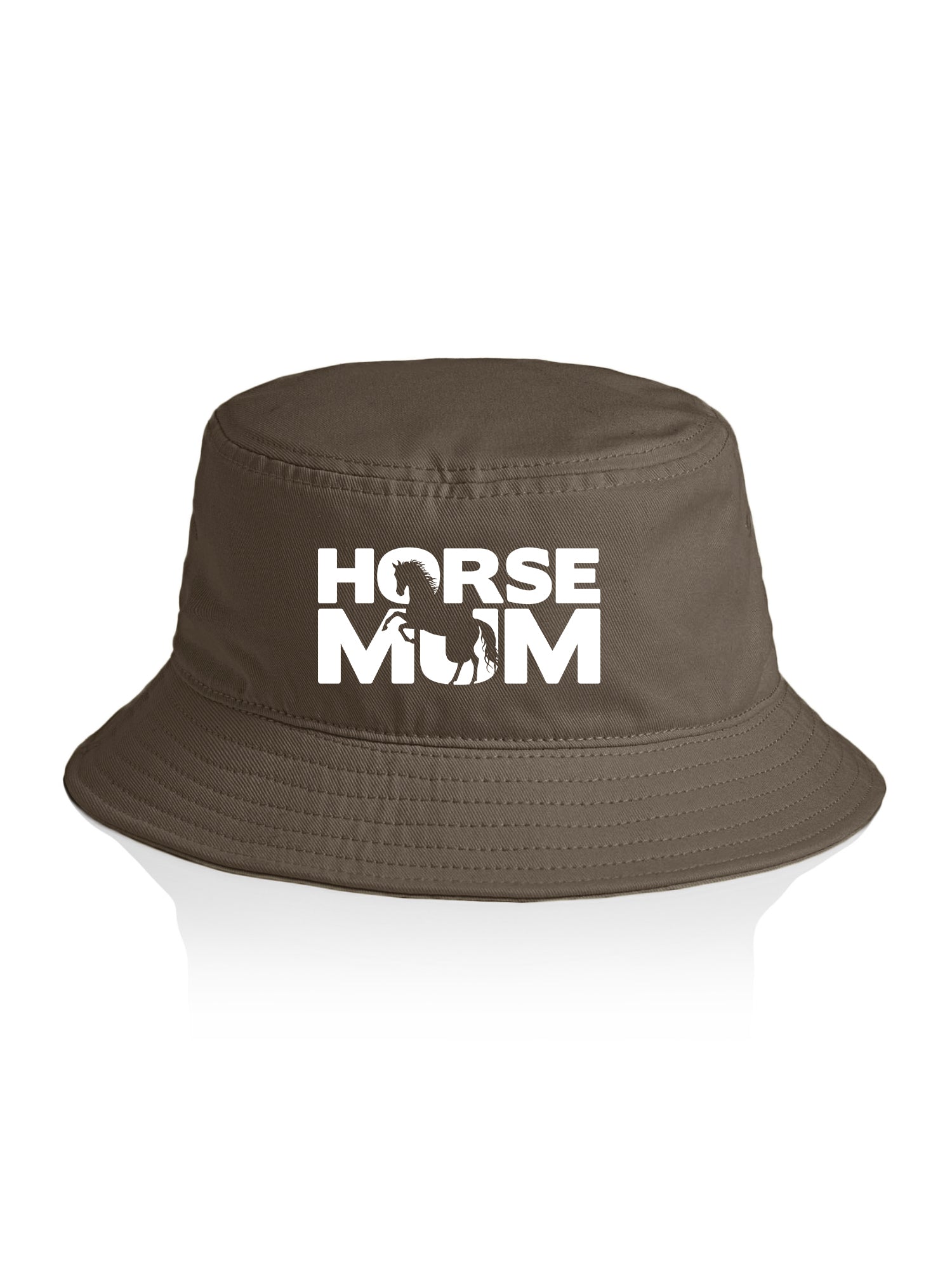 Horse Mum Silhouette Bucket Hat