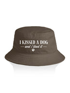 I Kissed A Dog And I Liked It Bucket Hat