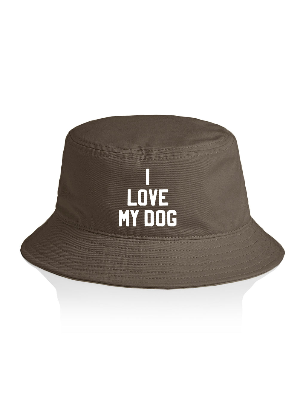I Love My Dog Bucket Hat