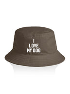 I Love My Dog Bucket Hat