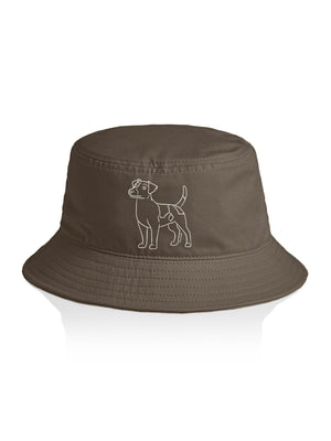 Jack Russell Terrier (Smooth Coat) Bucket Hat