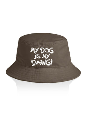 My Dog Is My Dawg Bucket Hat