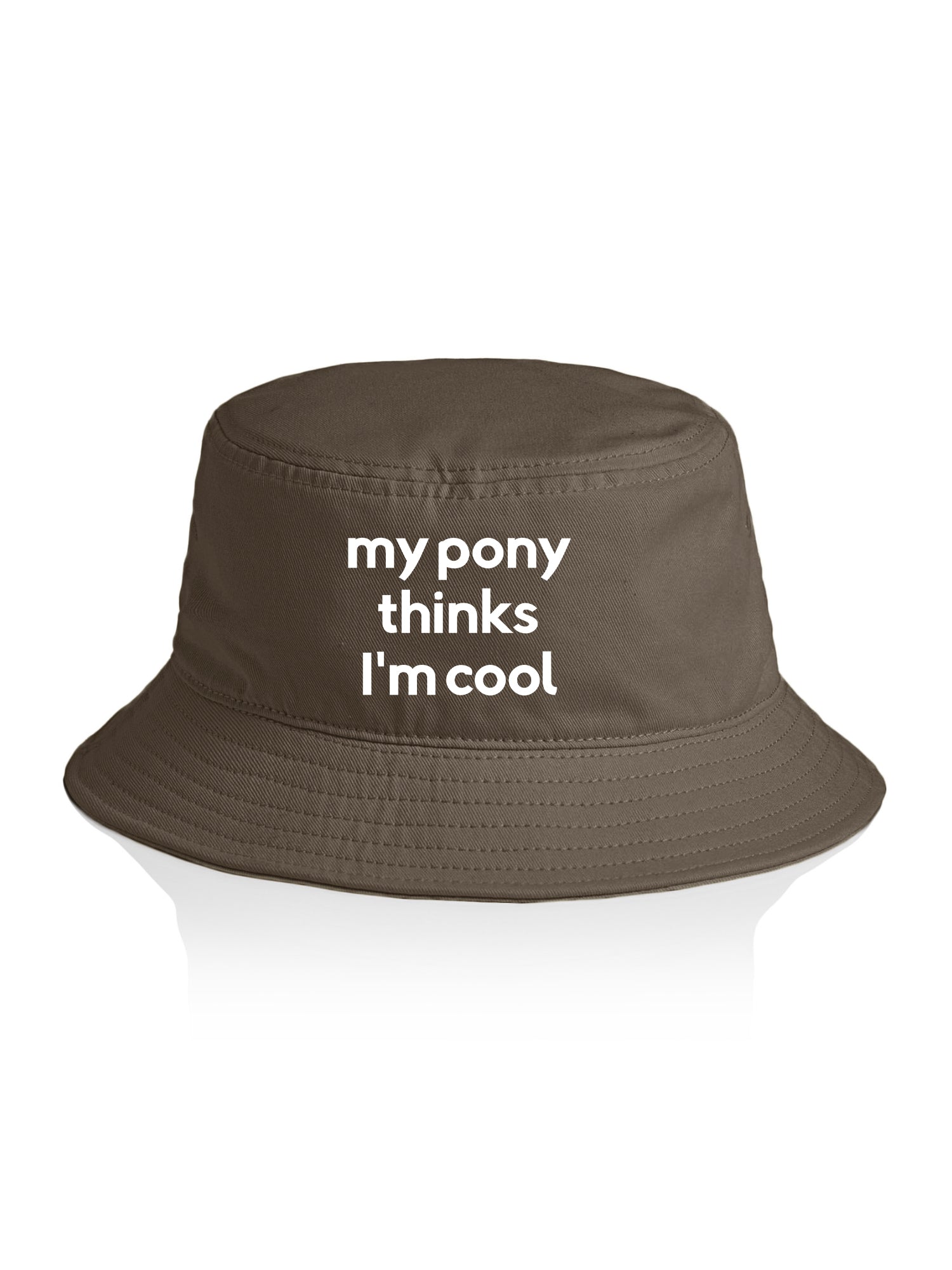 My Pony Thinks I'm Cool Bucket Hat