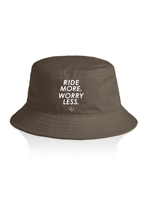 Ride More Worry Less Bucket Hat