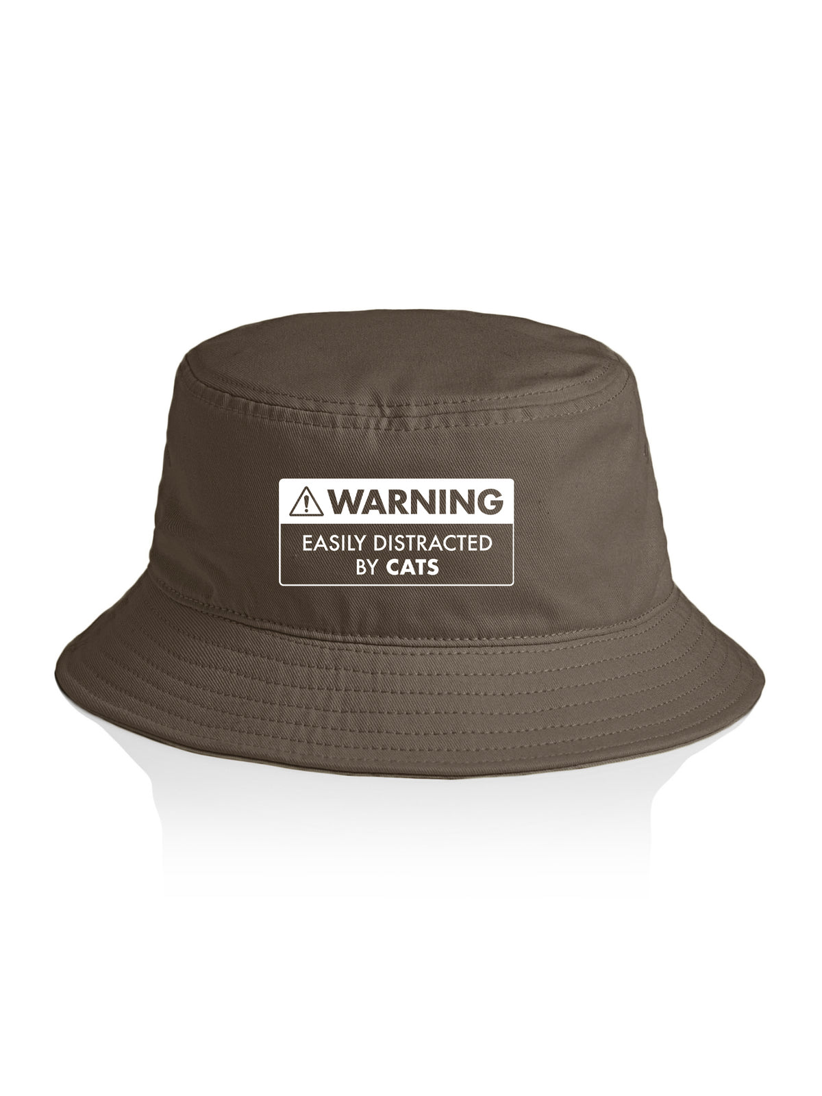 Warning Sign! Easily Distracted By... Customisable Bucket Hat