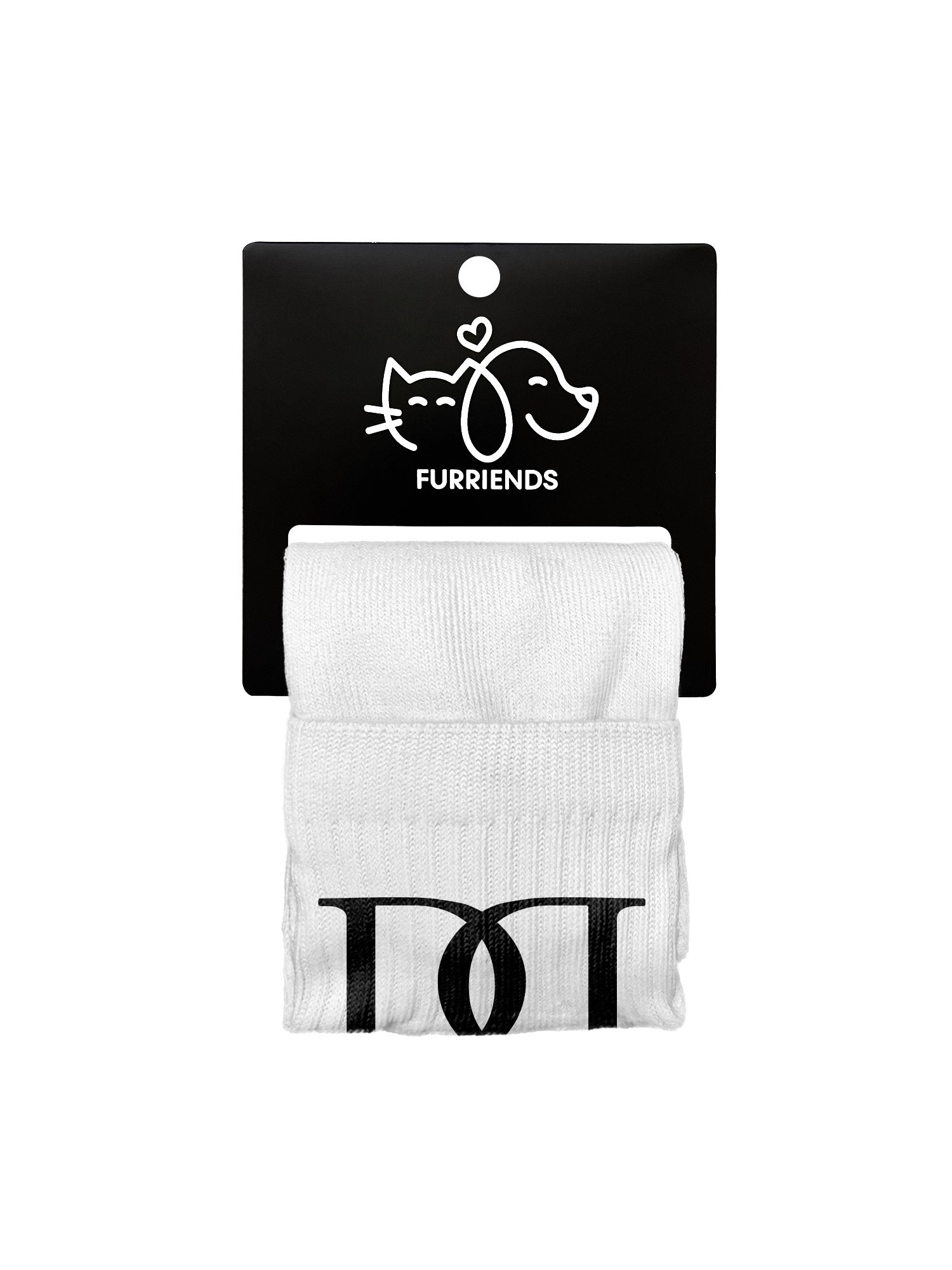 Dog Dad Monogram Dress Socks