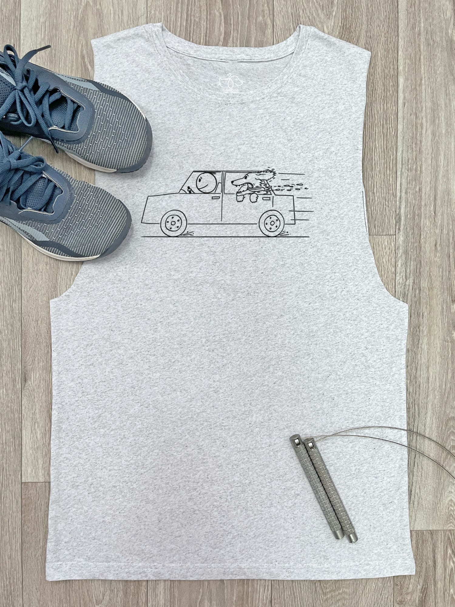 Car Ride Axel Drop Armhole Tank