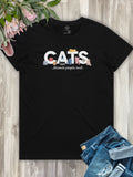 Cats Because People Suck Ava Women's Regular Fit Tee